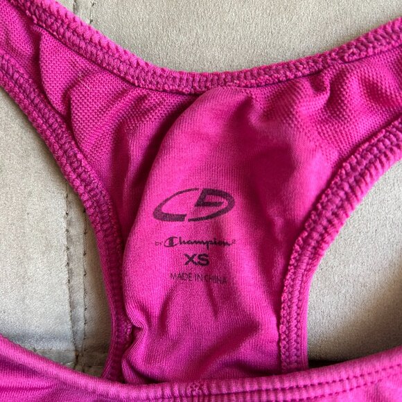 Hot Pink Sports Bra - Picture 2 of 3